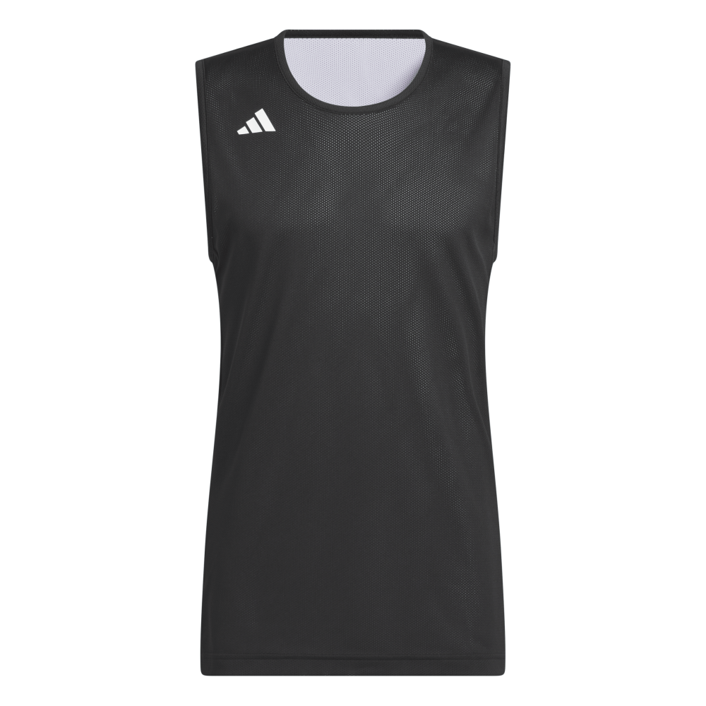 ADIDAS 3G Speed Basketball Aeroready Wendetrikot Herren (black/white) - Front View
