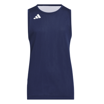 ADIDAS 3G Speed Basketballtrikot Zum Wenden Aeroready Für Kinder (team navy blue/white) - Front View