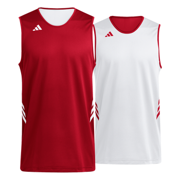 ADIDAS 3G Speed Basketballtrikot Zum Wenden Aeroready Für Kinder (team power red/white) - Front View