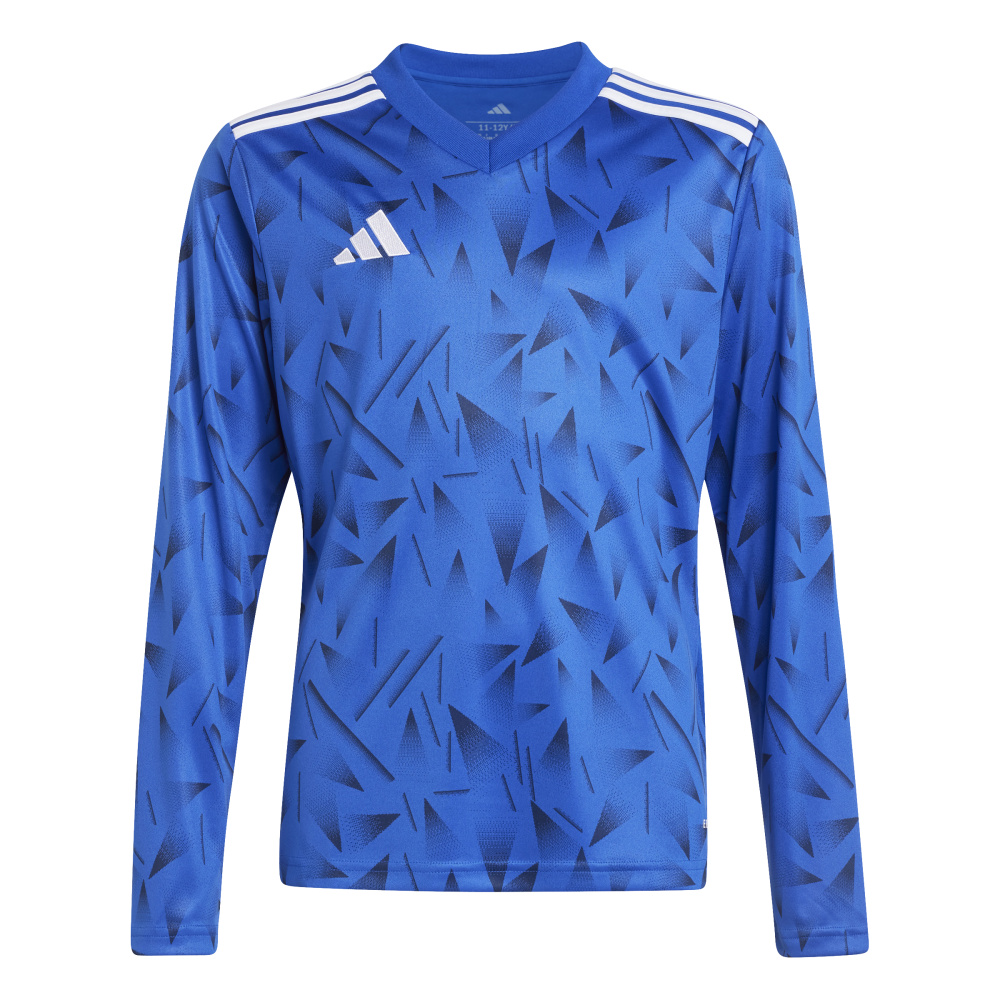 ADIDAS Kinder Team Icon 25 Langarmtrikot (team royal blue/white) - Front View