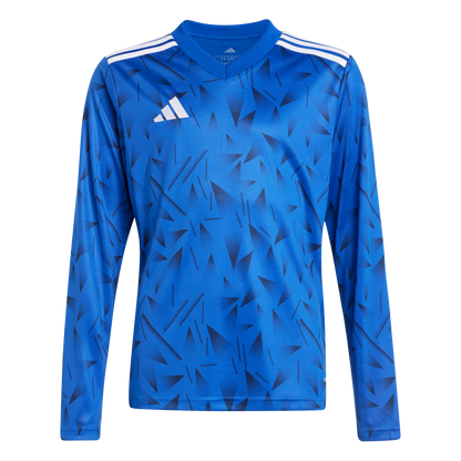 ADIDAS Kinder Team Icon 25 Langarmtrikot (team royal blue/white) - Front View