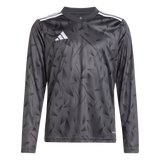 ADIDAS Kinder Team Icon 25 Langarmtrikot (utility black/white) - Front View