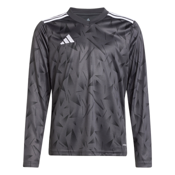 ADIDAS Kinder Team Icon 25 Langarmtrikot (utility black/white) - Front View
