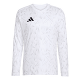ADIDAS Team Icon 25 Langarmjersey Herren (white/white) - Front View