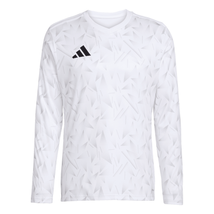 ADIDAS Team Icon 25 Langarmjersey Herren (white/white) - Front View