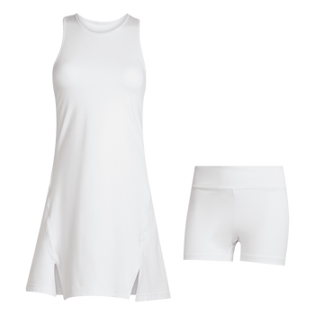 ADIDAS Club Tennis Climacool Kleid Damen (white) - Front Center View