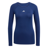 ADIDAS Techfit Longsleeve Damen (team navy blue 2) - Front View