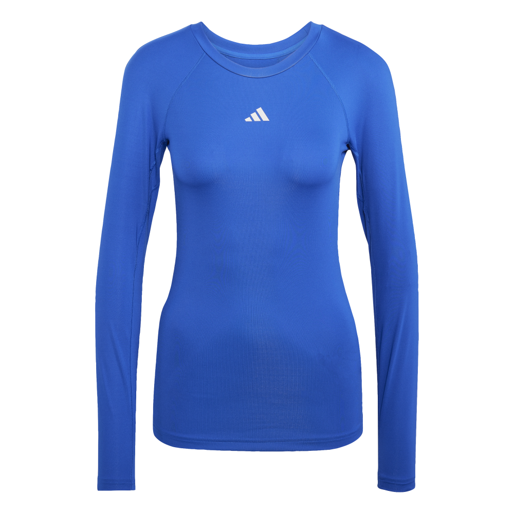 ADIDAS Techfit Longsleeve Damen (team royal blue) - Front View