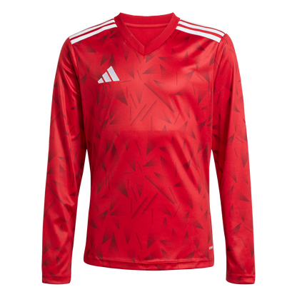 ADIDAS Kinder Team Icon 25 Langarmtrikot (team power red 2/white) - Front View