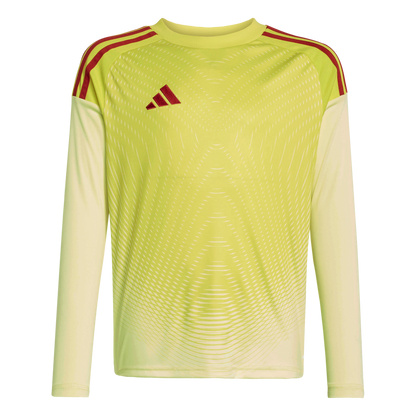 ADIDAS Tiro 25 Competition Kids Long Sleeve Torwarttrikot (pulse yellow) - Front Center View