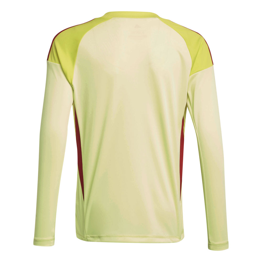 ADIDAS Tiro 25 Competition Kids Long Sleeve Torwarttrikot (pulse yellow) - Back Center View
