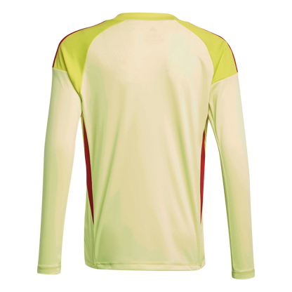 ADIDAS Tiro 25 Competition Kids Long Sleeve Torwarttrikot (pulse yellow) - Back Center View