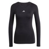 ADIDAS Techfit Longsleeve Damen (black) - Front View