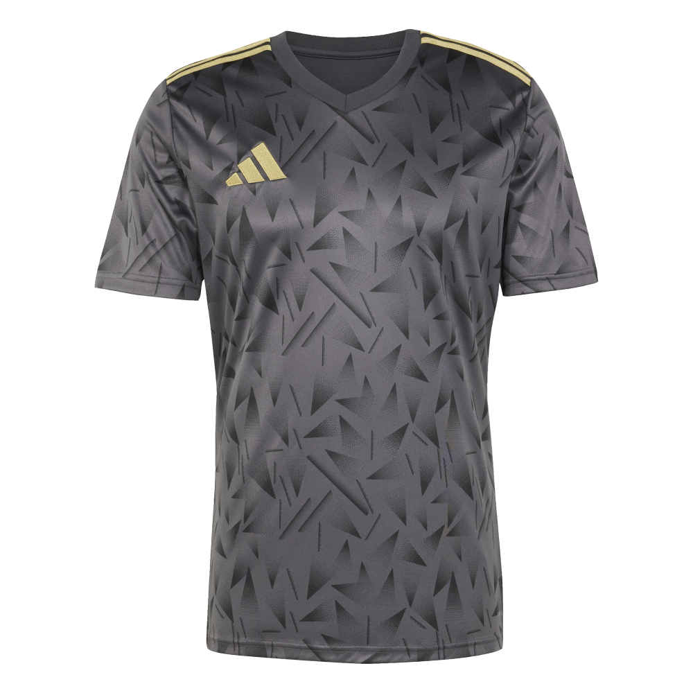 ADIDAS Team Icon 25 Trikot Herren (utility black/dark football gold) - Front Center View