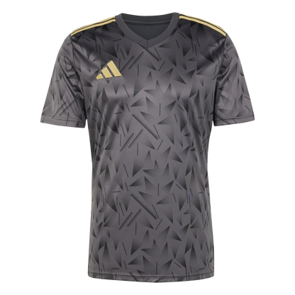ADIDAS Team Icon 25 Trikot Herren (utility black/dark football gold) - Front Center View