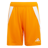 ADIDAS Tiro 24 Kids Shorts (crew orange/white) - Front View