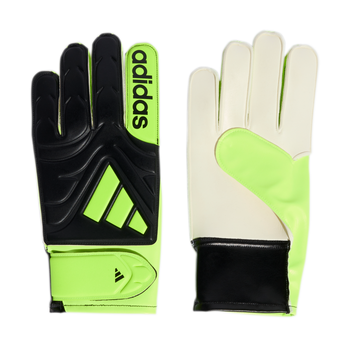 ADIDAS Copa Club Torwarthandschuhe (black/lucid lemon/lucid lemon) - Front Center View