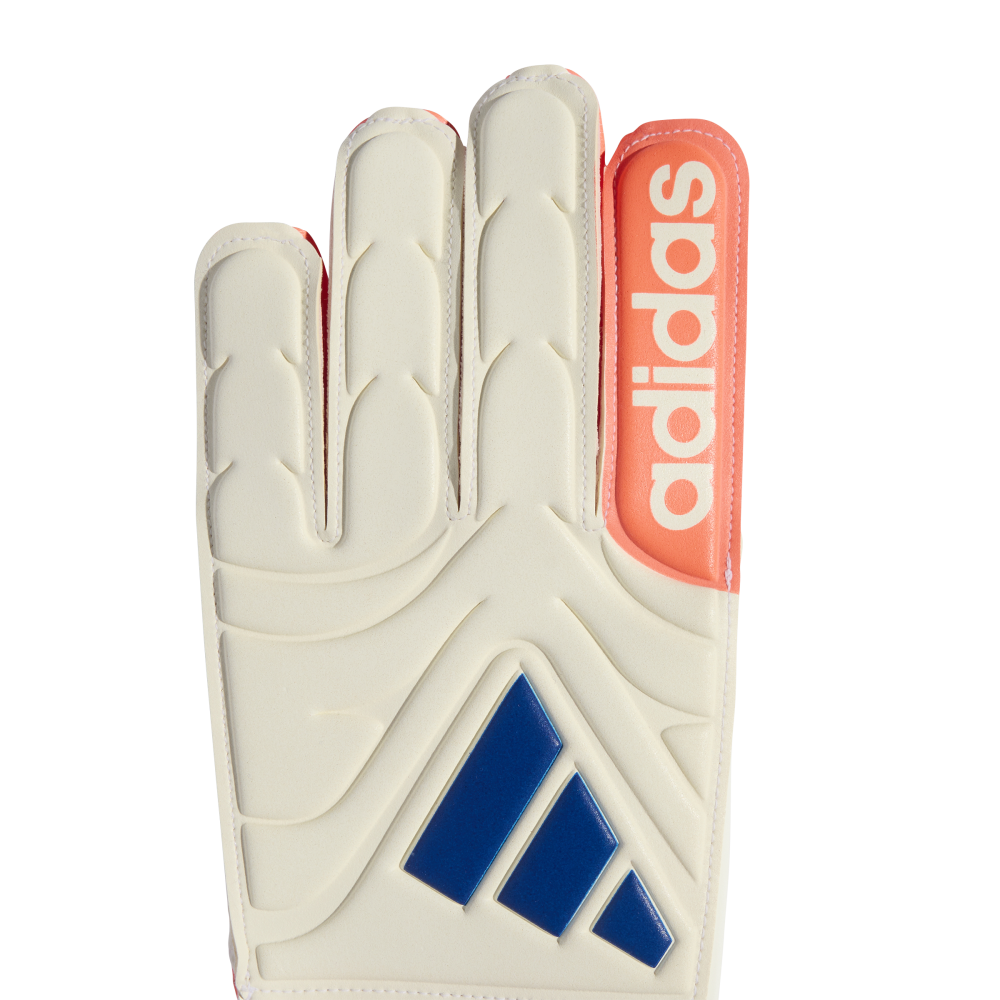 ADIDAS Copa Club Kids Torwarthandschuhe (off white/lucid blue/signal coral) - Detail View 1