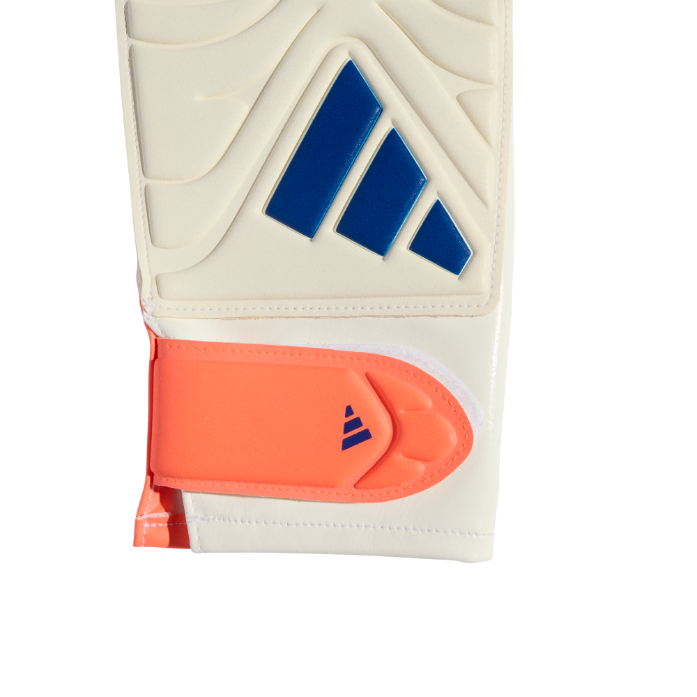 ADIDAS Copa Club Kids Torwarthandschuhe (off white/lucid blue/signal coral) - Detail View 2
