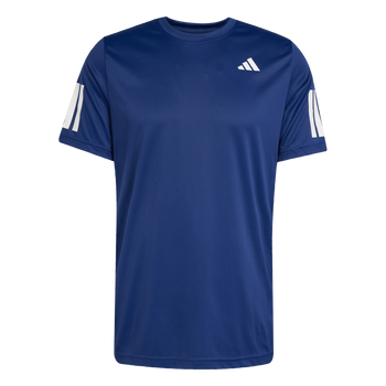 ADIDAS Club Tennis Climacool 3-Streifen T-Shirt Herren (dark blue) - Front Center View
