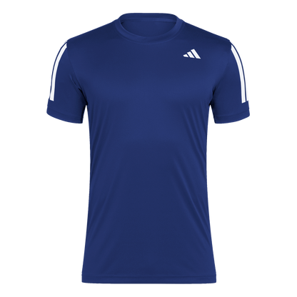 ADIDAS Club Tennis Climacool 3-Streifen T-Shirt Herren (dark blue) - Front View