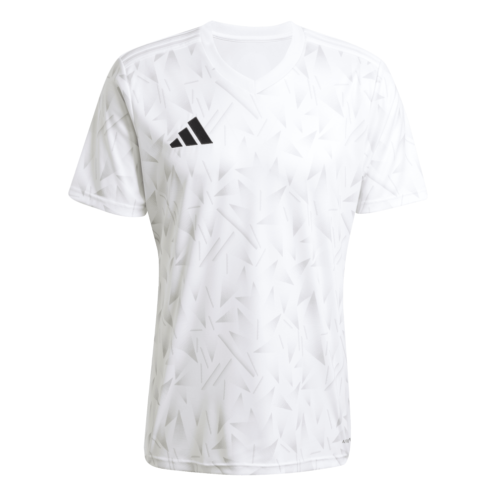 ADIDAS Team Icon 25 Trikot Herren (white/white/black) - Front Center View