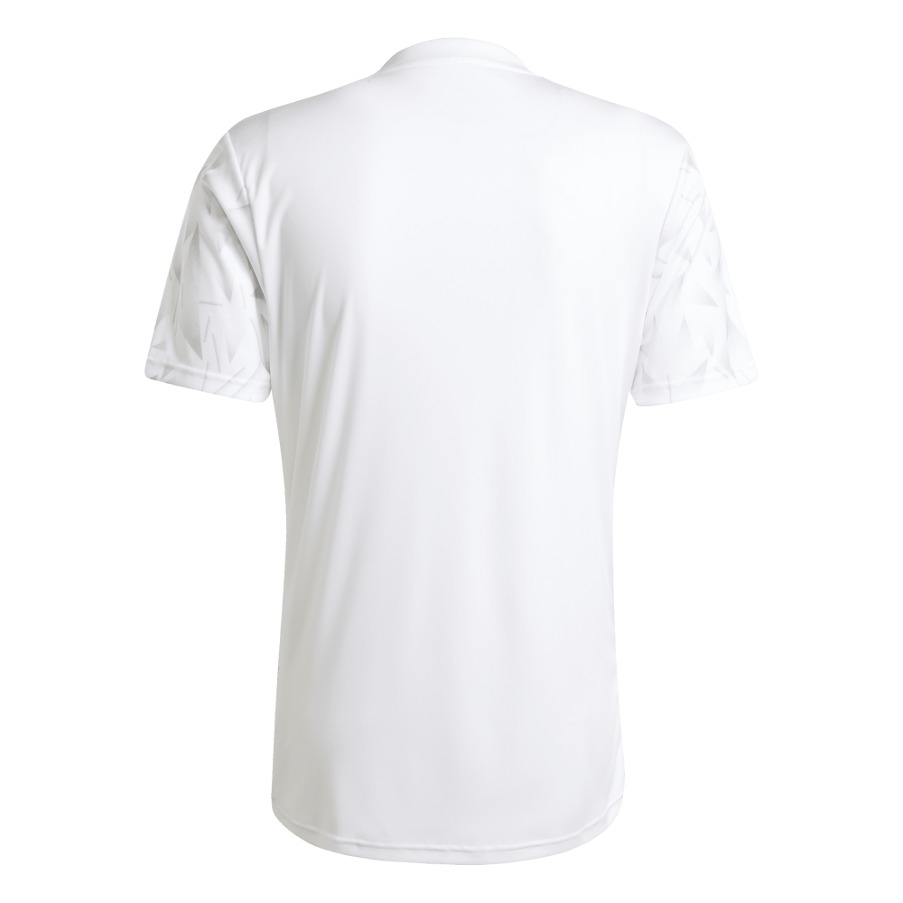ADIDAS Team Icon 25 Trikot Herren (white/white/black) - Back Center View