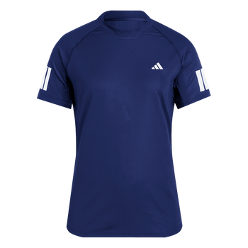 ADIDAS Club 3-Streifen Tennis Climacool T-Shirt Damen (dark blue) - Front View