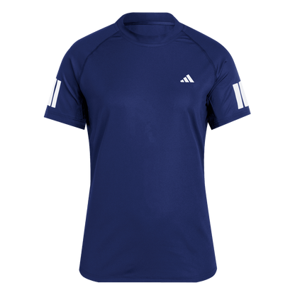 ADIDAS Club 3-Streifen Tennis Climacool T-Shirt Damen (dark blue) - Front View