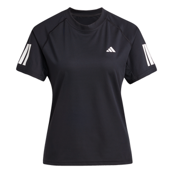 ADIDAS Club 3-Streifen Tennis Climacool T-Shirt Damen (black) - Front Center View