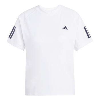 ADIDAS Club 3-Streifen Tennis Climacool T-Shirt Damen (white) - Front View