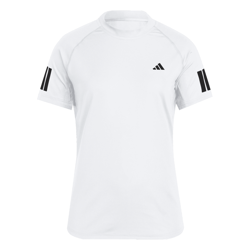 ADIDAS Club 3-Streifen Tennis Climacool T-Shirt Damen (white) - Front View