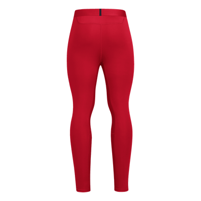ADIDAS Techfit Lange Leggings Herren (team power red 2) - Back Center View