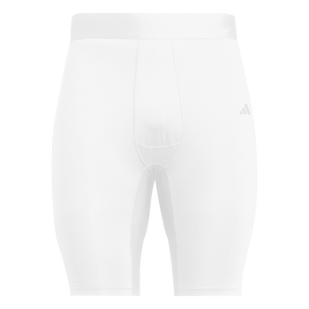 ADIDAS Techfit Kurze Leggings Herren (white) - Front View