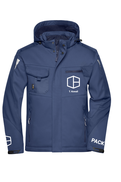 FBV Softshell Jacke Unisex Navy