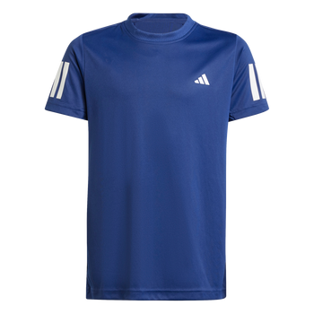 ADIDAS Club Tennis 3-Streifen Kids T-Shirt (dark blue) - Front View