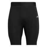 ADIDAS Techfit Kurze Leggings Herren (black) - Front View