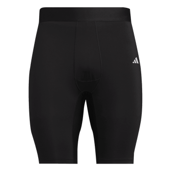 ADIDAS Techfit Kurze Leggings Herren (black) - Front Center View