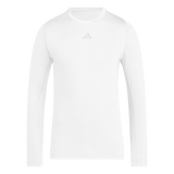 ADIDAS Techfit Longsleeve Herren (white) - Front View