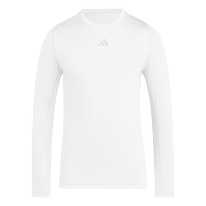 ADIDAS Techfit Longsleeve Herren (white) - Front View