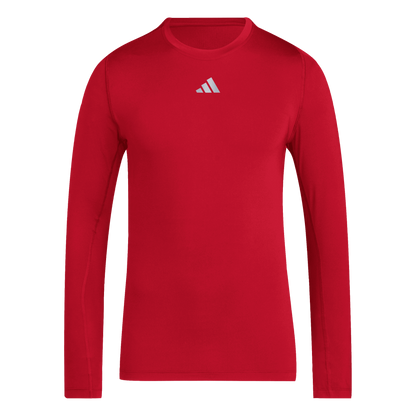ADIDAS Techfit Longsleeve Herren (team power red 2) - Front View