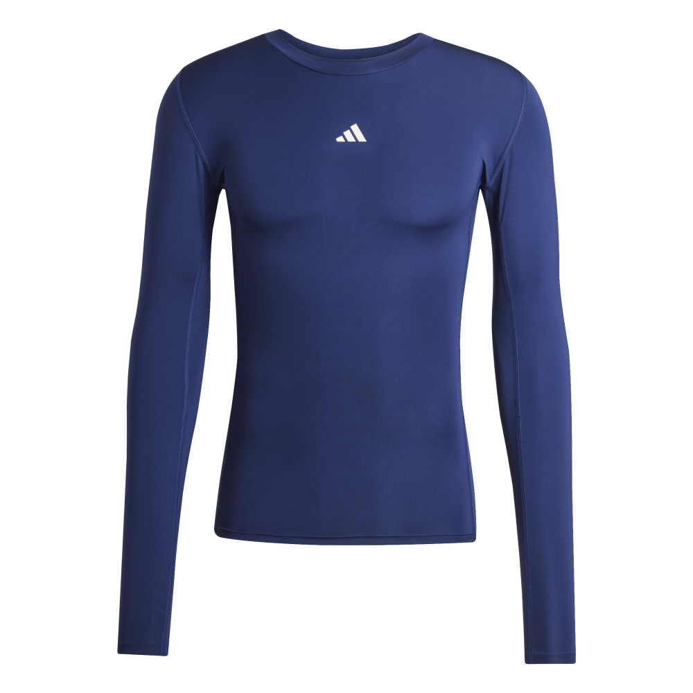 ADIDAS Techfit Longsleeve Herren (team navy blue 2) - Front Center View