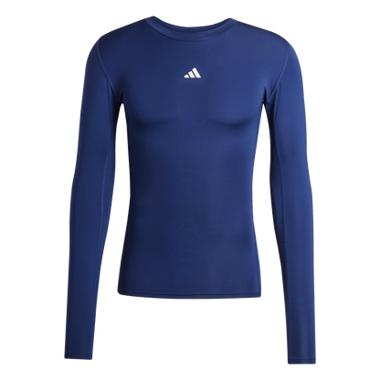 ADIDAS Techfit Longsleeve Herren (team navy blue 2) - Front Center View