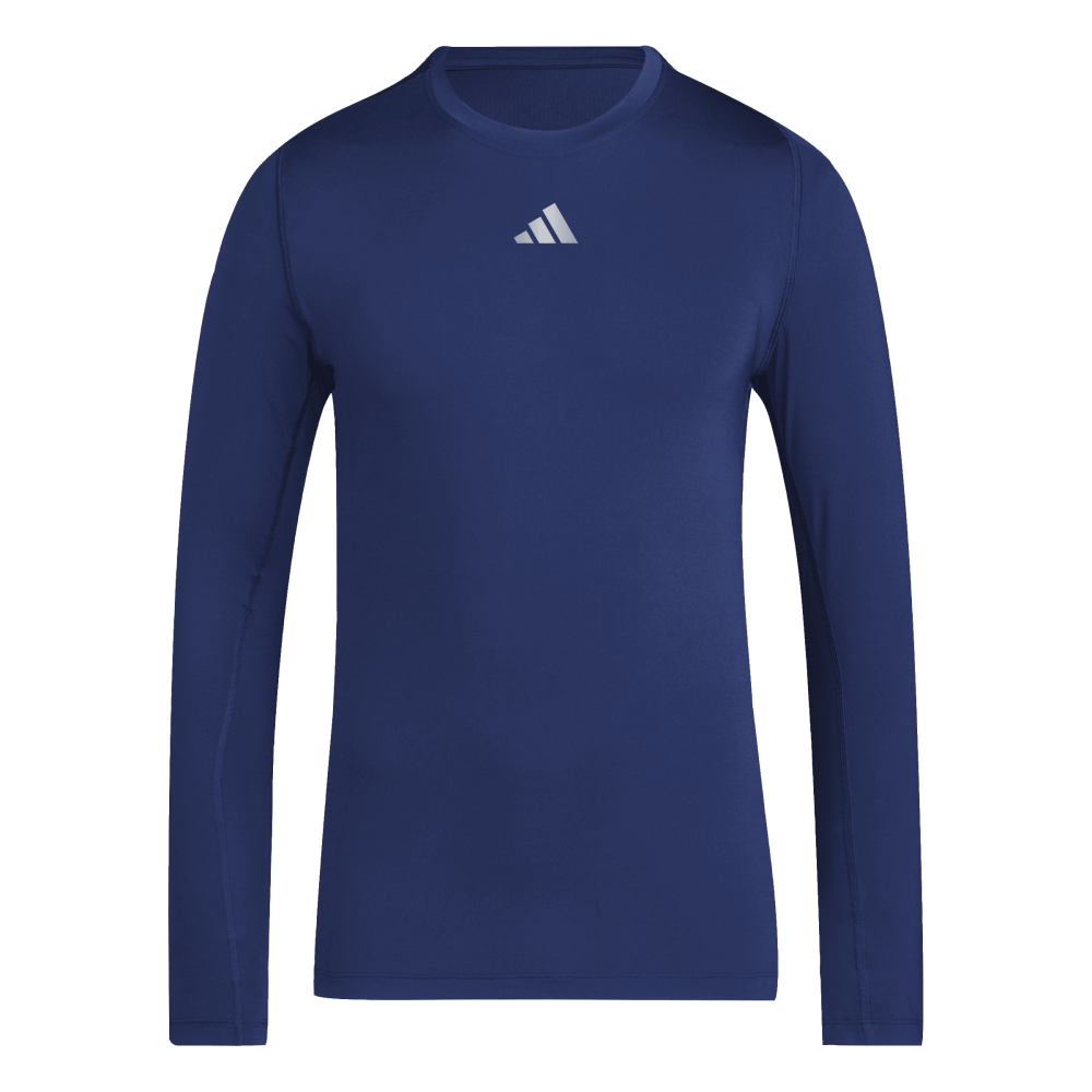 ADIDAS Techfit Longsleeve Herren (team navy blue 2) - Front View