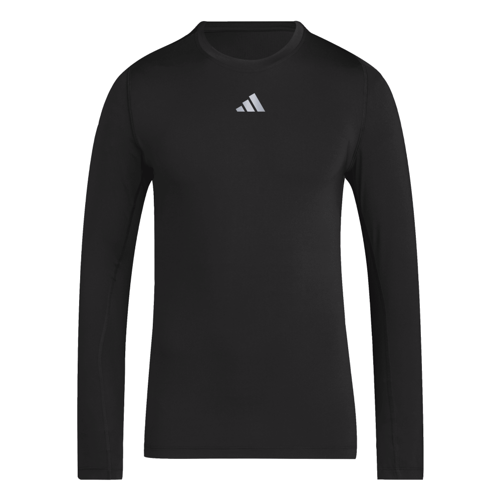 ADIDAS Techfit Longsleeve Herren (black) - Front View