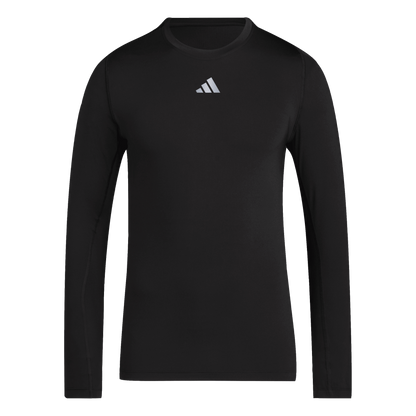 ADIDAS Techfit Longsleeve Herren (black) - Front View