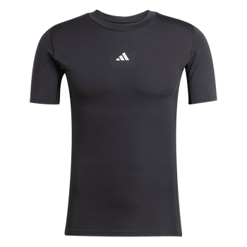 ADIDAS Techfit T-Shirt Herren (black) - Front Center View