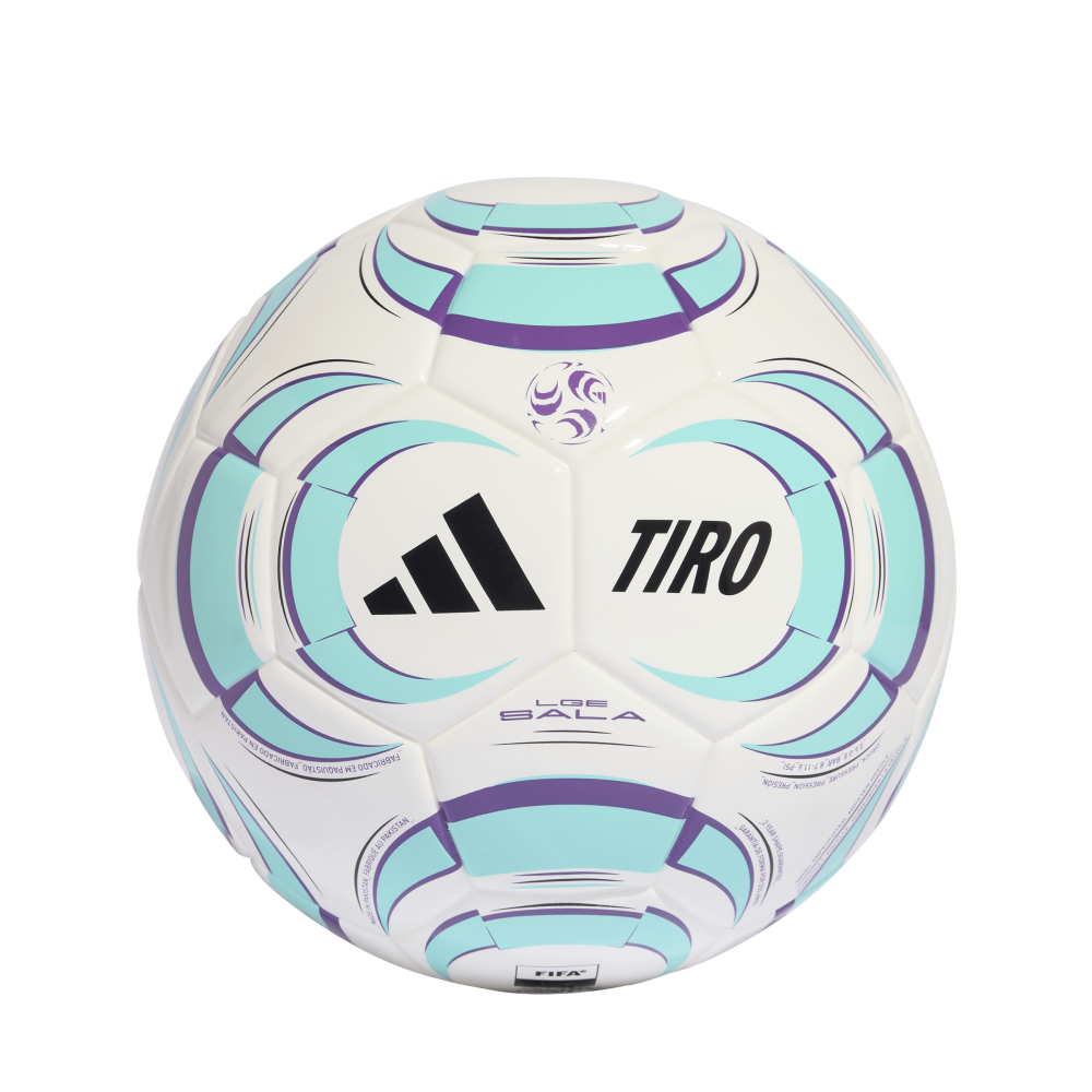 ADIDAS Tiro Lge Sal (white/black/flash aqua/active purple) - Front Center View