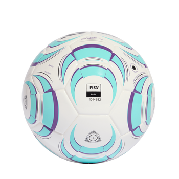 ADIDAS Tiro Lge Sal (white/black/flash aqua/active purple) - Back Center View