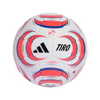 ADIDAS Tiro League J290 Ball (white/black/lucid red/power blue) - Front Center View